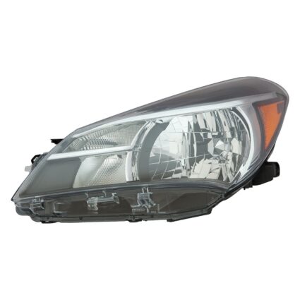 Headlight Assembly Composite Left Multi-Reflector Type CAPA for Toyota Yaris 2015–2017