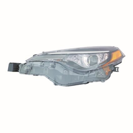Headlight Assembly Composite Left Bi-LED w/LED DRL CAPA for Toyota Corolla L LE LE Eco CE 2017–2019