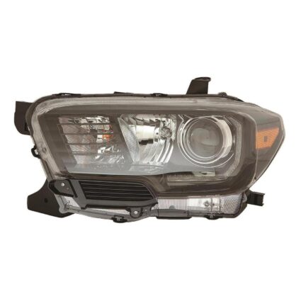 Headlight Assembly Composite Left w/LED DRL w/LED Fog Lamps for Toyota Tacoma 2017–2019