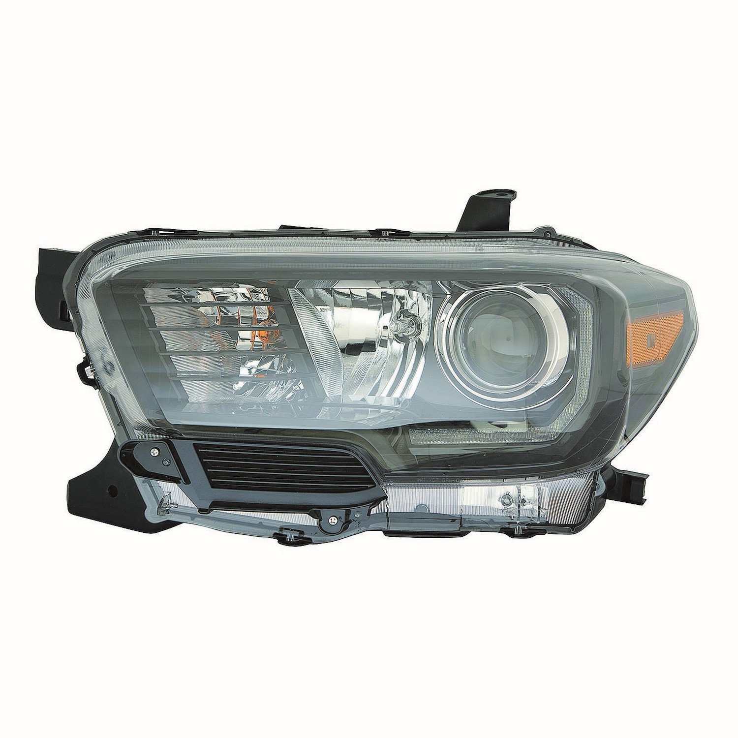 Headlight Assembly Composite Left w/LED DRL w/LED Fog Lamps CAPA for Toyota Tacoma 2017–2019
