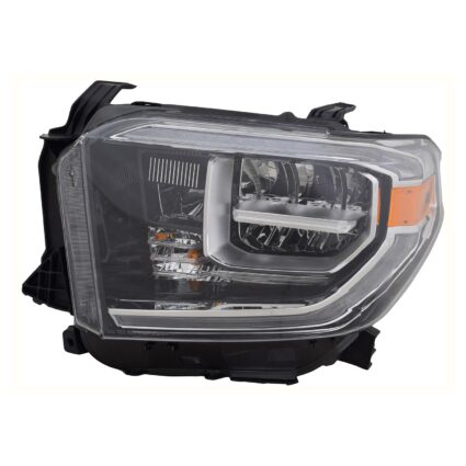 Headlight Assembly Composite Left LED w/o Smoke Lens for Toyota Tundra 2018–2021