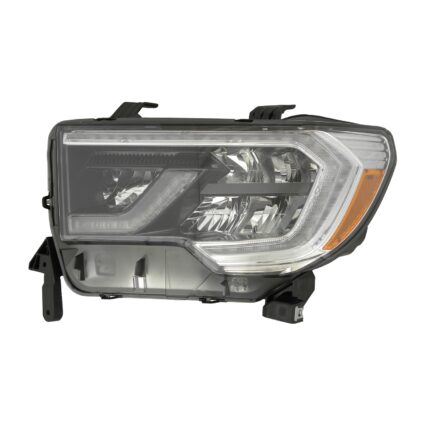 Headlight Assembly Composite Left Platinum for Toyota Sequoia 2018–2022