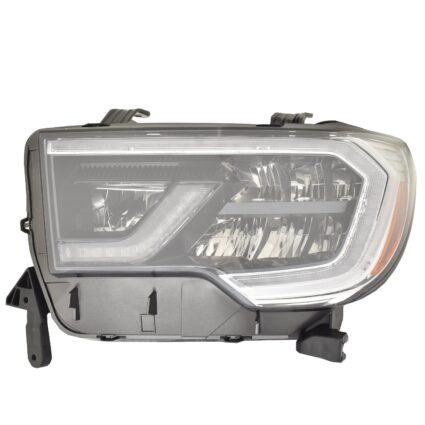 Headlight Assembly Composite Left Platinum CAPA for Toyota Sequoia 2018–2022