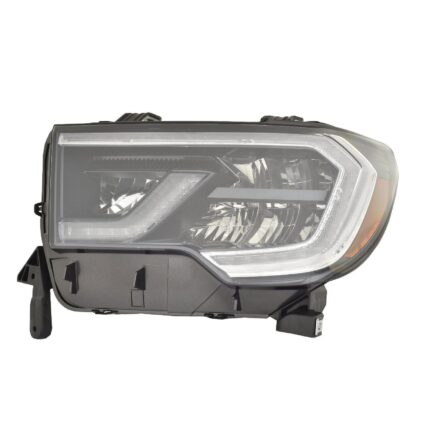 Headlight Assembly Composite Left CAPA for Toyota Sequoia Limited TRD Sport SR5 TRD Pro 2018–2022