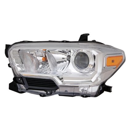 Headlight Assembly Composite Left w/o LED Daytime Running Lamps w/o Fog Lamps CAPA for Toyota Tacoma 2019–2023