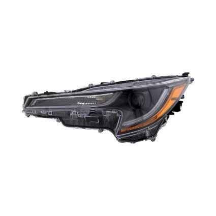 Headlight Assembly Composite Left USA Built CAPA for Toyota Corolla Sedan L Base LE Hybrid LE Hybrid XLE Hybrid SE XSE SE Hybrid XSE XLE Nightshade Hybrid Nightshade 2023–2024