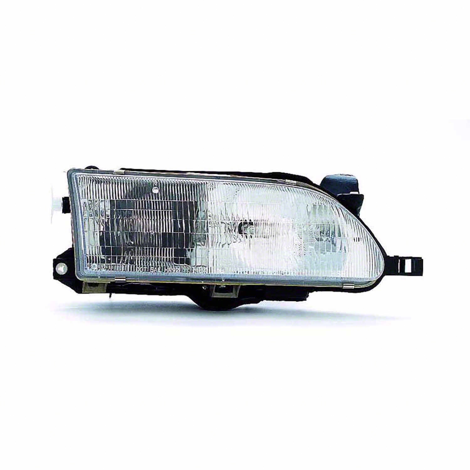 Headlight Assembly Composite Right for Toyota Corolla 1993–1997