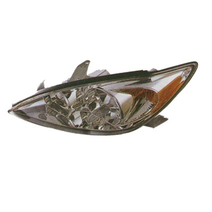 Headlight Assembly Composite Right Chrome for Toyota Camry LE XLE 2002–2004