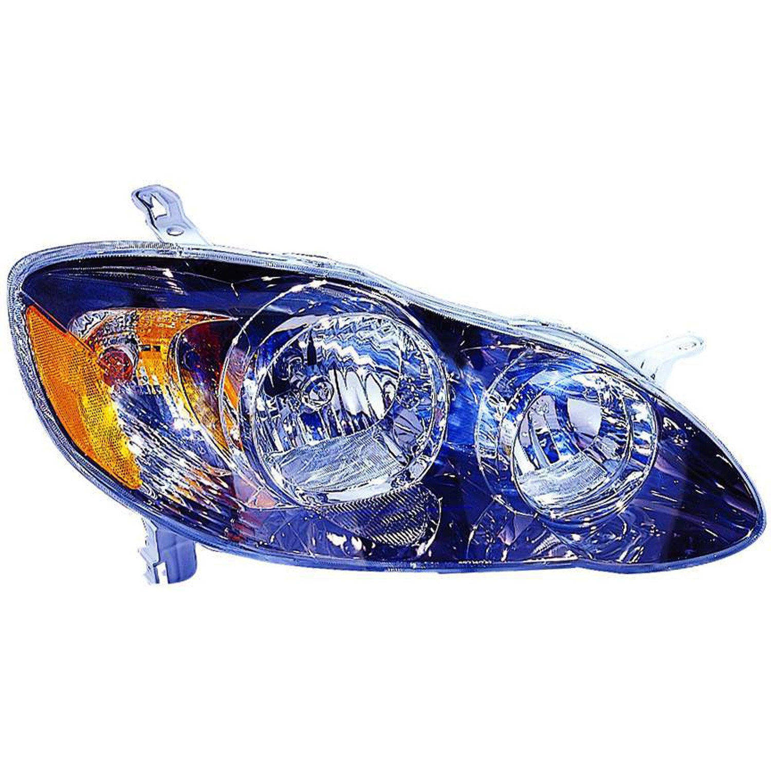 Headlight Assembly Composite Right USA Built CAPA for Toyota Corolla S XRS 2005–2008