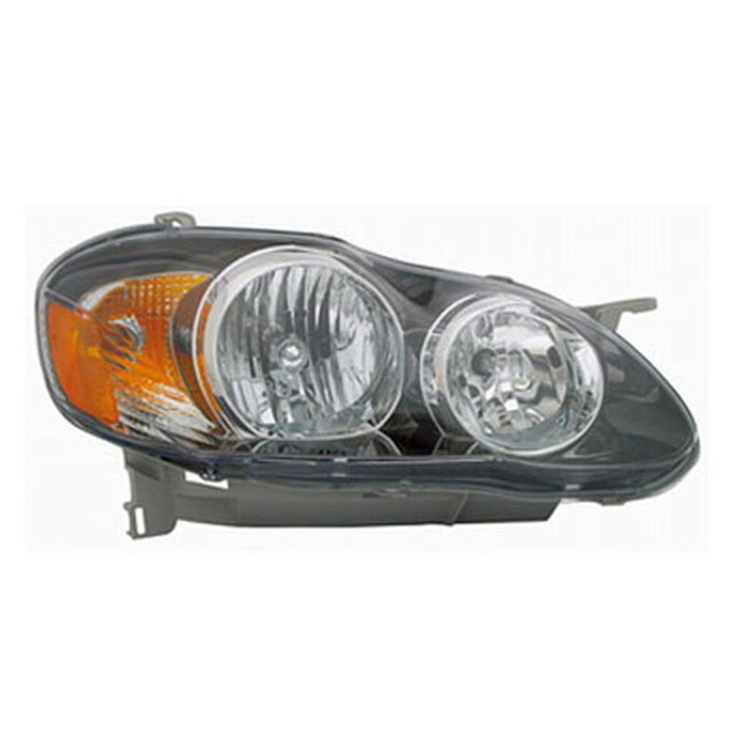 Headlight Assembly Composite Right USA Built for Toyota Corolla S XRS 2005–2008