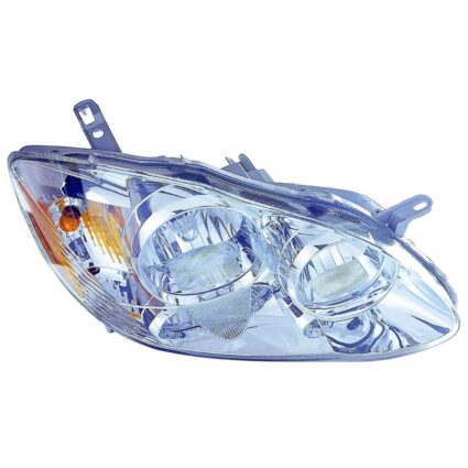 Headlight Assembly Composite Right CAPA for Toyota Corolla LE CE 2005–2008