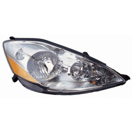 Headlight Assembly Composite Right w/o HID CAPA for Toyota Sienna 2006–2010