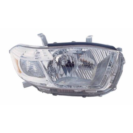 Headlight Assembly Composite Right Japan Built CAPA for Toyota Highlander Limited Base 2008–2010
