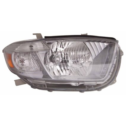 Headlight Assembly Composite Right Japan Built CAPA for Toyota Highlander Sport Sport Premium 2008–2010