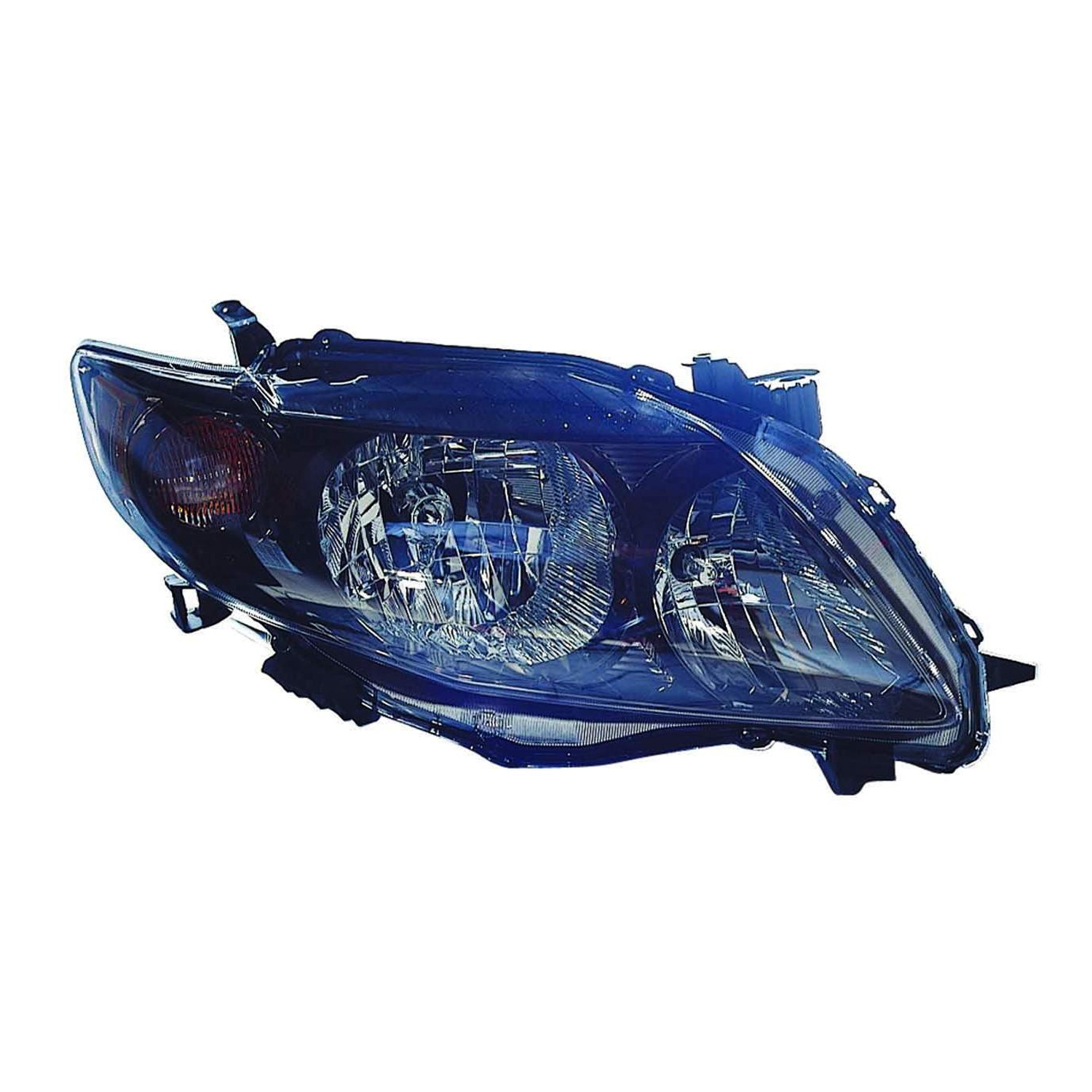 Headlight Assembly Composite Right CAPA for Toyota Corolla S XRS 2009–2010