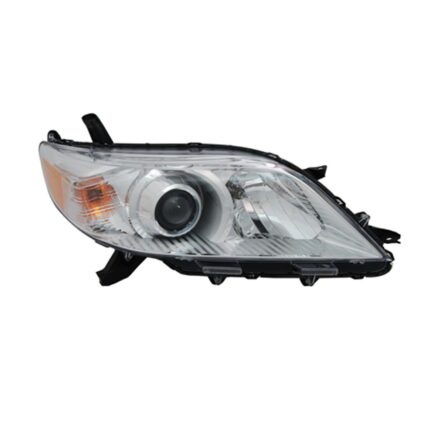 Headlight Assembly Composite Right Halogen w/o LED DRL for Toyota Sienna Limited Base LE XLE L 2011–2020