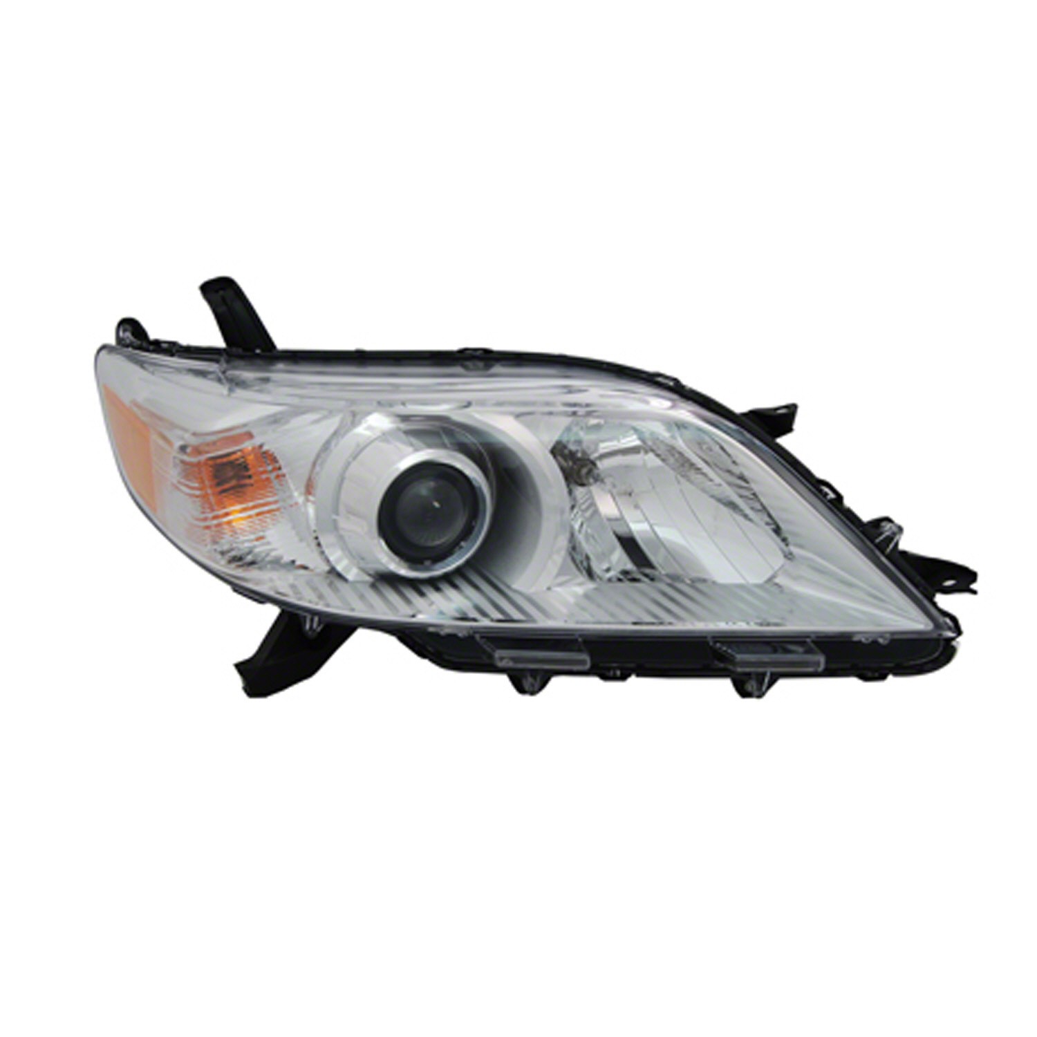 Headlight Assembly Composite Right Halogen w/o LED DRL for Toyota Sienna Limited Base LE XLE L 2011–2020