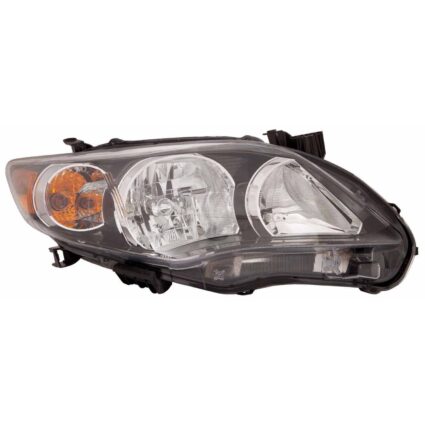 Headlight Assembly Composite Right Canada Built CAPA for Toyota Corolla S XRS 2011–2013