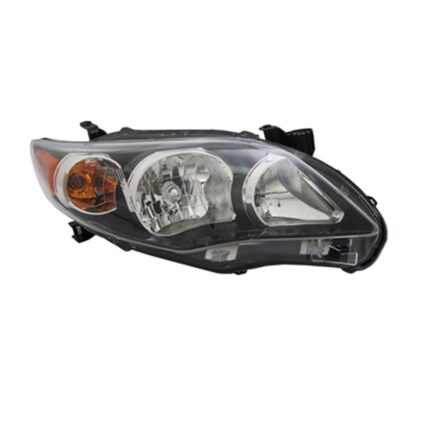 Headlight Assembly Composite Right Canada Built for Toyota Corolla S XRS 2011–2013