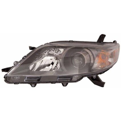 Headlight Assembly Composite Right Halogen for Toyota Sienna SE 2011–2014