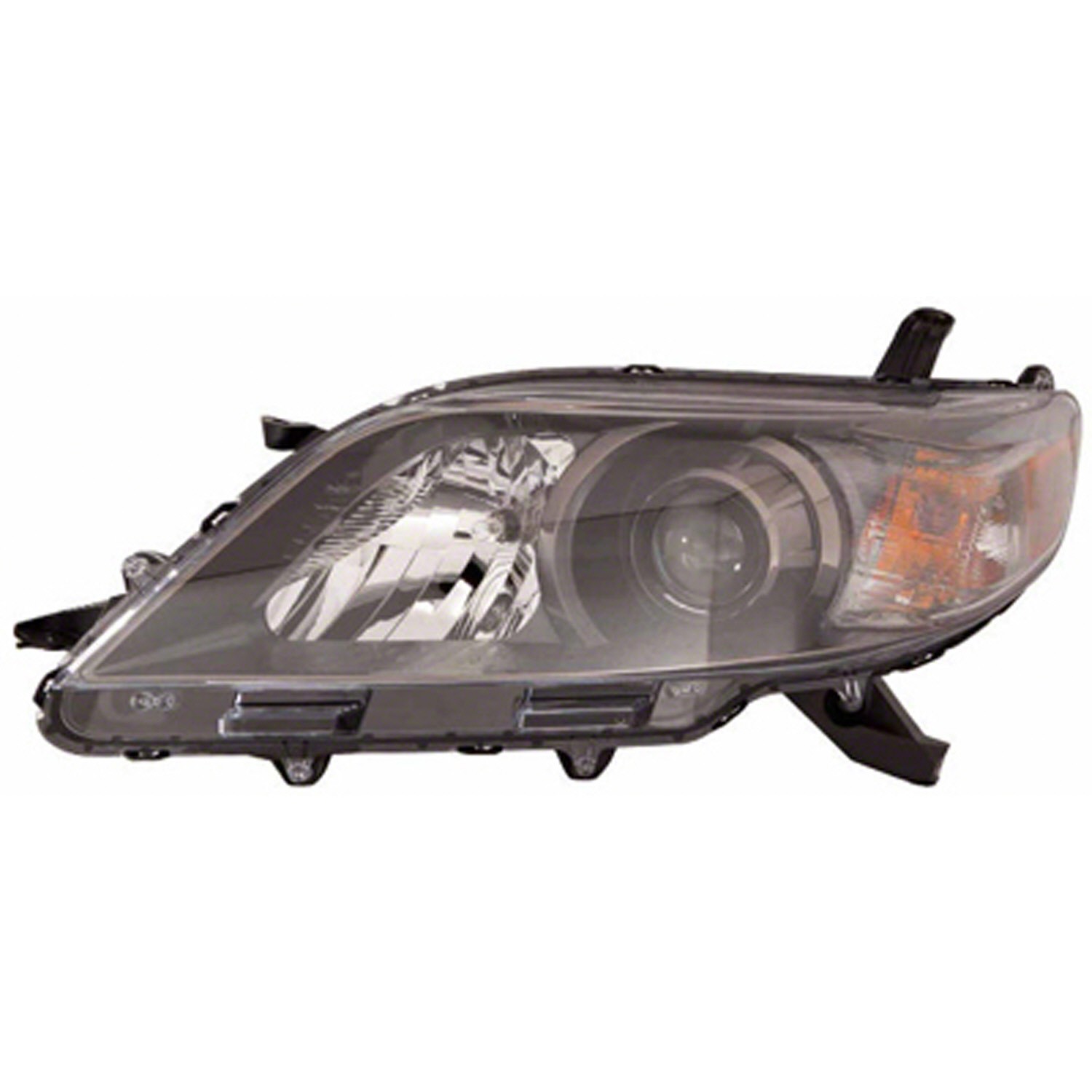 Headlight Assembly Composite Right Halogen for Toyota Sienna SE 2011–2014
