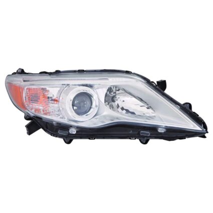Headlight Assembly Composite Right Halogen CAPA for Toyota Avalon 2011–2012