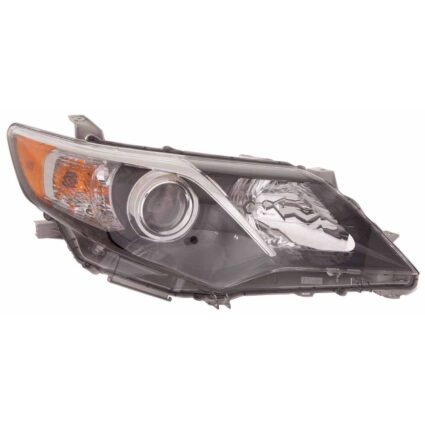Headlight Assembly Composite Right Halogen CAPA for Toyota Camry SE SE Sport 2012–2014