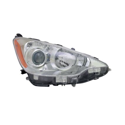 Headlight Assembly Composite Right for Toyota Prius C 2012–2014