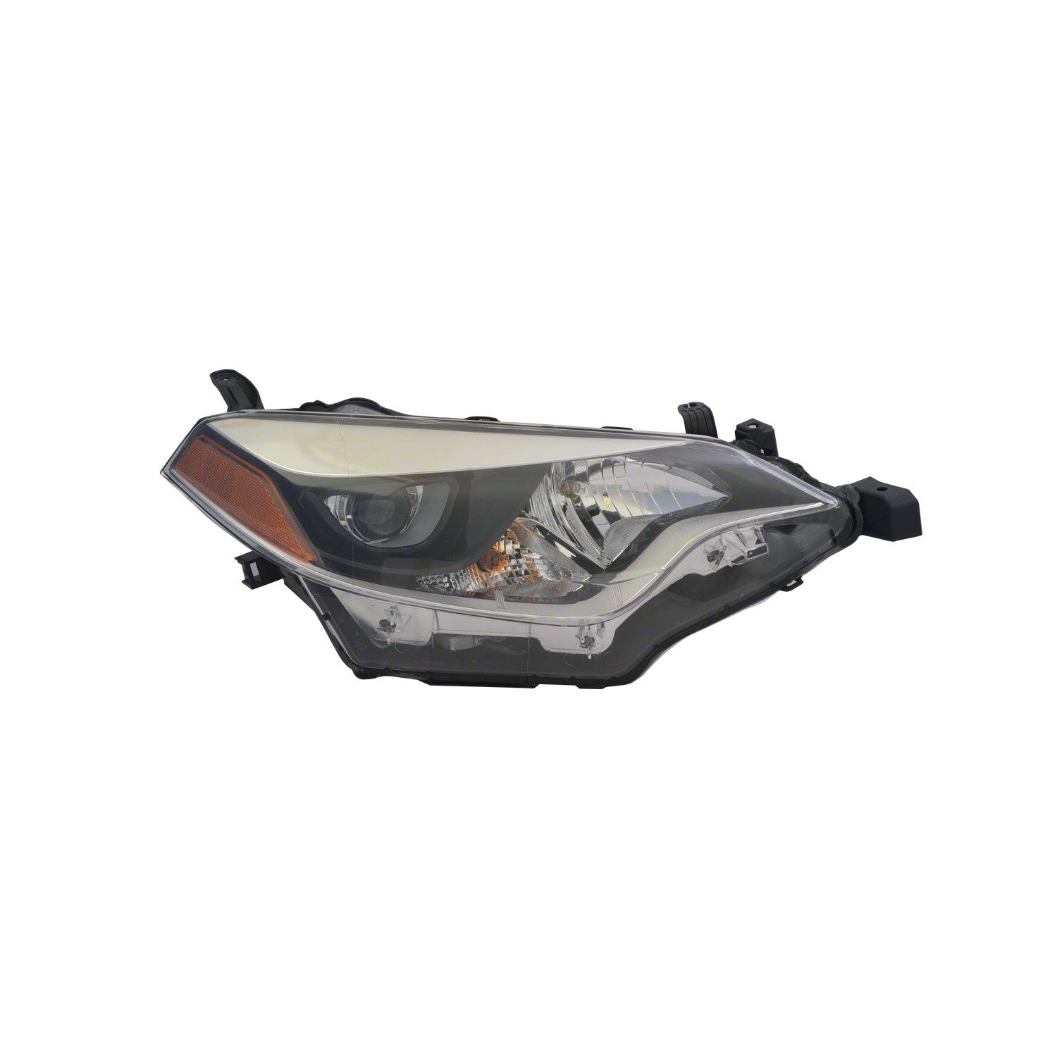 Headlight Assembly Composite Right for Toyota Corolla 2014–2016