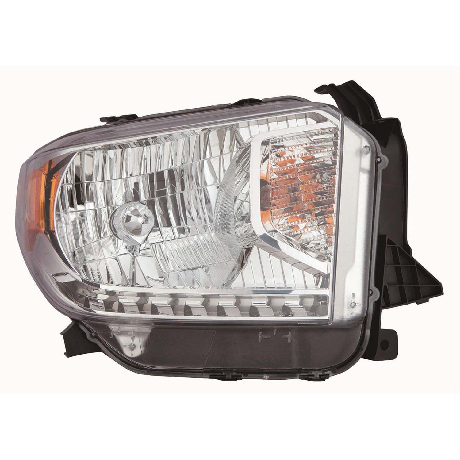 Headlight Assembly Composite Right Halogen w/Level Adjuster CAPA for Toyota Tundra Limited SR SR5 2014–2017