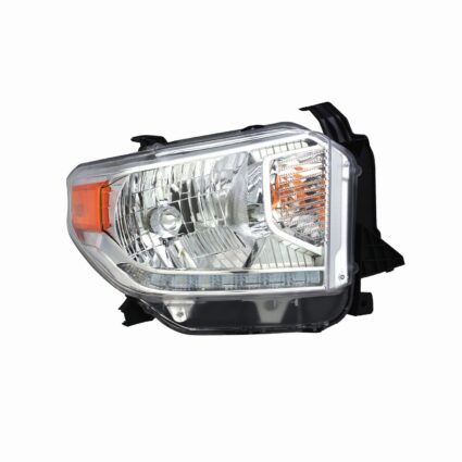 Headlight Assembly Composite Right Halogen LED Daytime Running Lights for Toyota Tundra Platinum 1794 Edition 2014–2017