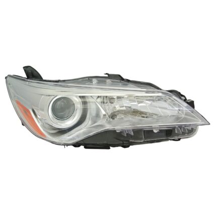 Headlight Assembly Composite Right Halogen CAPA for Toyota Camry LE Hybrid LE Hybrid XLE XLE 2015–2017