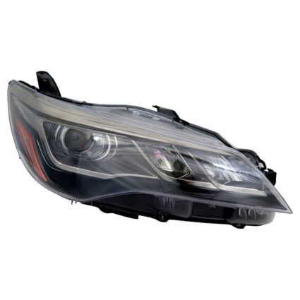Headlight Assembly Composite Right LED Black Housing for Toyota Camry XSE 2015–2017