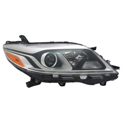 Headlight Assembly Composite Right Halogen w/LED DRL for Toyota Sienna Limited XLE XLE Premium 2015–2020