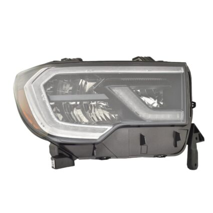 Headlight Assembly Composite Right CAPA for Toyota Sequoia Limited TRD Sport SR5 TRD Pro 2018–2022