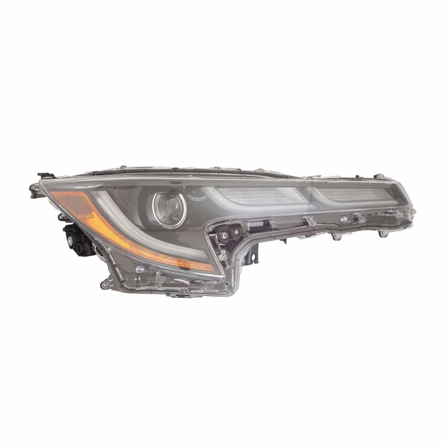 Headlight Assembly Composite Right w/o Adaptive Headlamps CAPA for Toyota Corolla Hatchback 2019