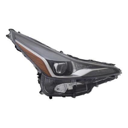 Headlight Assembly Composite Right w/o Adaptive Headlamps w/o Fog Lamps for Toyota Prius 2019–2022