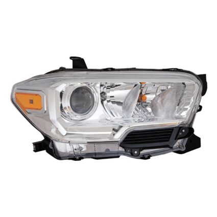 Headlight Assembly Composite Right w/o LED Daytime Running Lamps w/o Fog Lamps CAPA for Toyota Tacoma 2019–2023