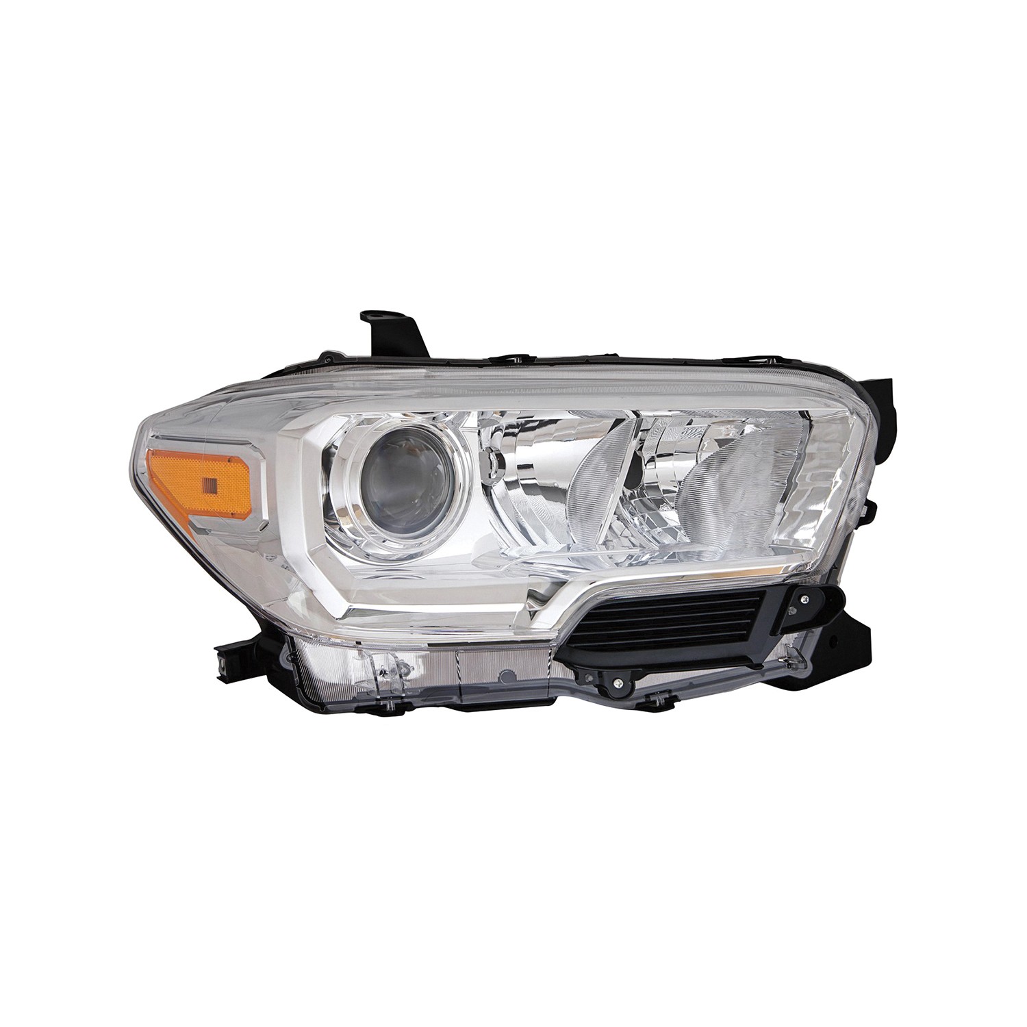 Headlight Assembly Composite Right w/o LED Daytime Running Lamps w/o Fog Lamps for Toyota Tacoma 2019–2023