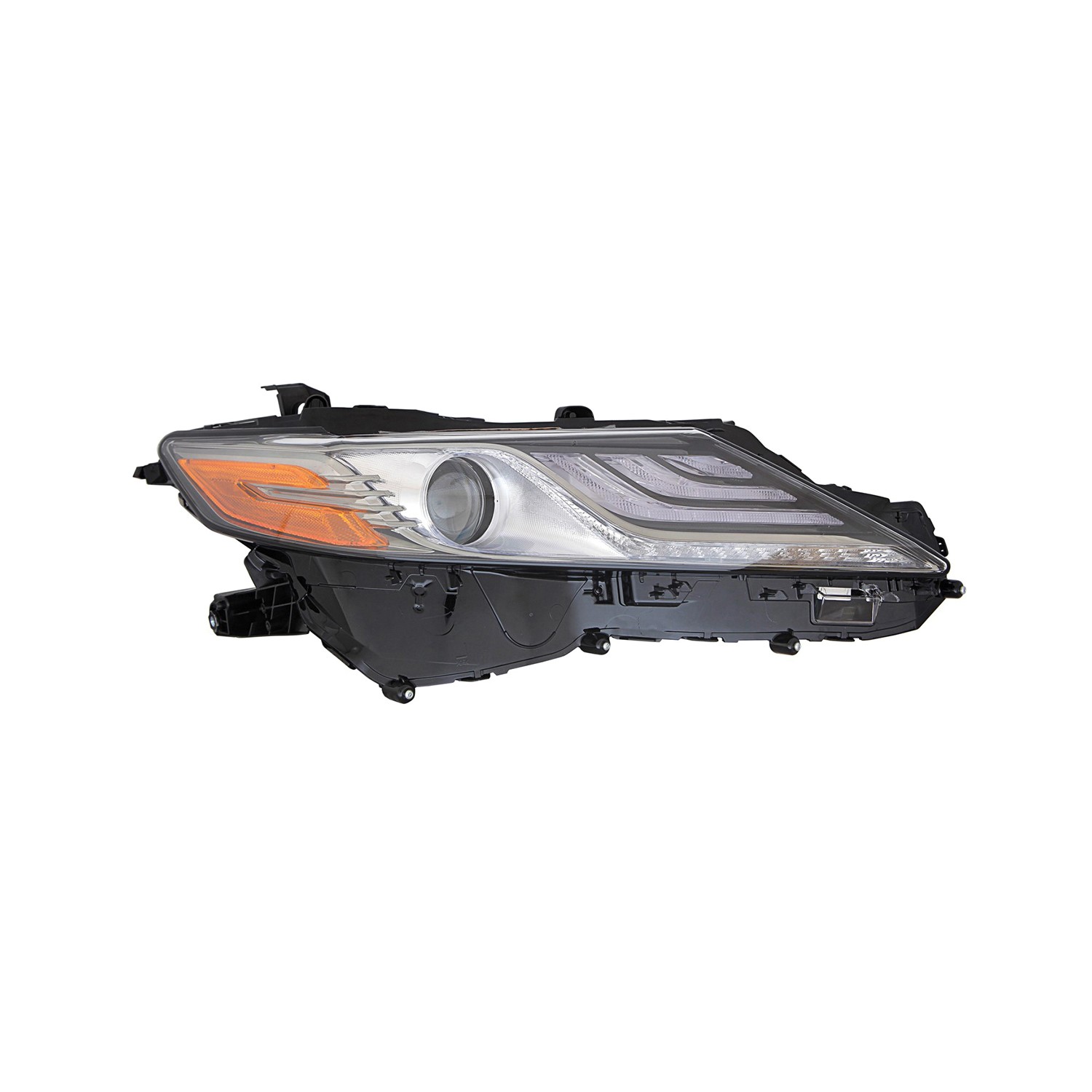 Headlight Assembly Composite Right CAPA for Toyota Camry XSE 2019