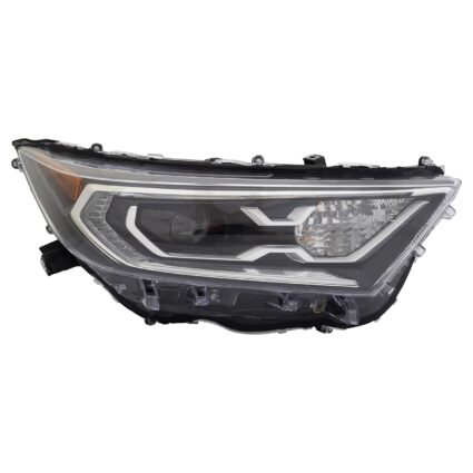Headlight Assembly Composite Right North America Built for Toyota RAV4 Hybrid Limited Hybrid XLE Hybrid XSE 2019–2021