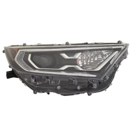 Headlight Assembly Composite Right North America Built CAPA for Toyota RAV4 Hybrid Limited Hybrid XLE Hybrid XSE 2019–2021