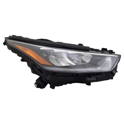 Headlight Assembly Composite Right Reflector Type CAPA for Toyota Highlander L LE XLE 2020