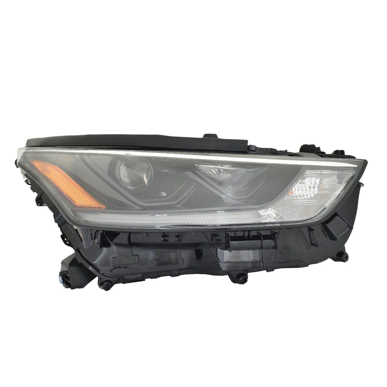 Headlight Assembly Composite Right CAPA for Toyota Highlander L LE Hybrid LE Hybrid XLE XLE 2021