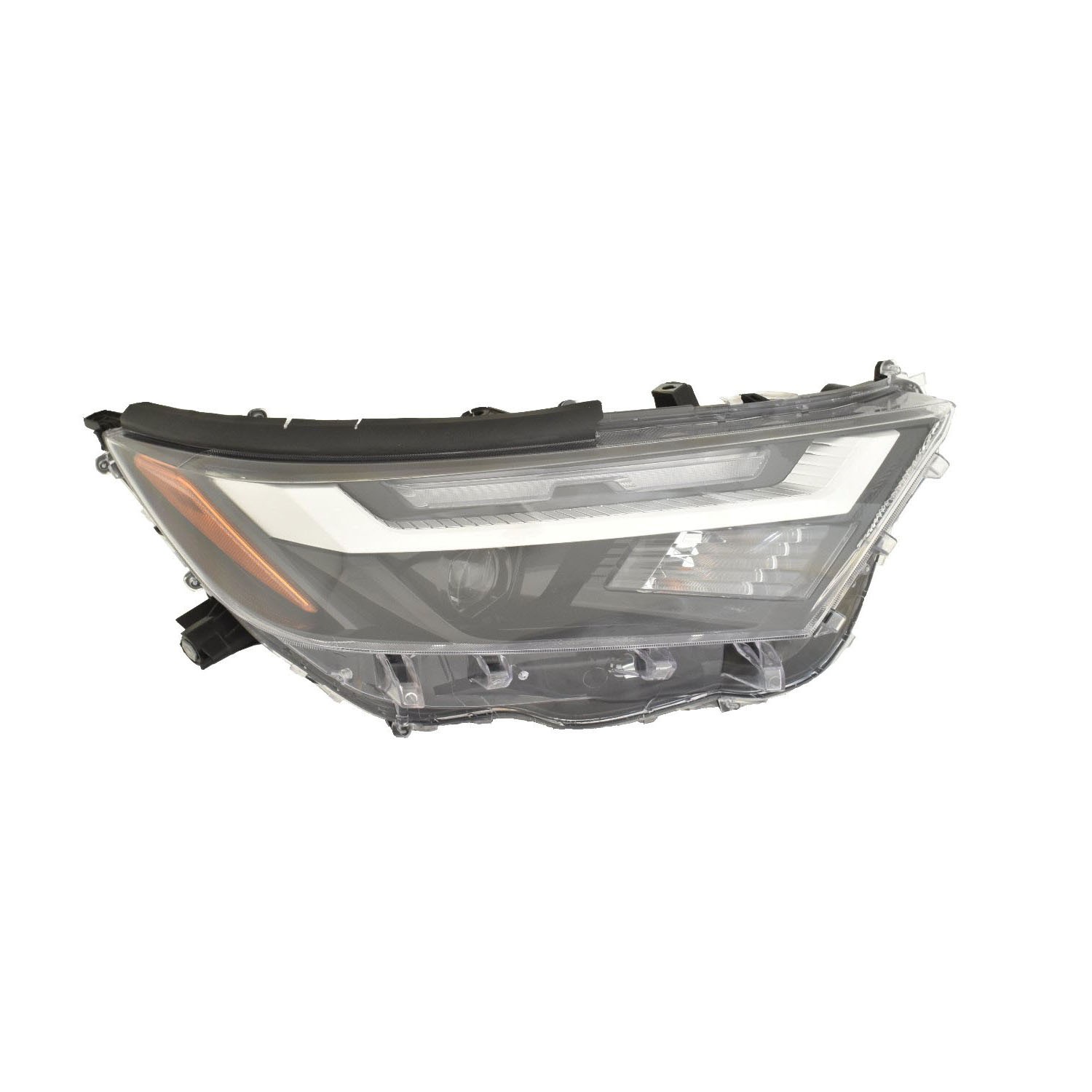 Headlight Assembly Composite Right w/o LED Signal Lamp North America Built for Toyota RAV4 Hybrid XLE Hybrid XLE Premium Hybrid Woodland Edition Hybrid LE 2022–2024