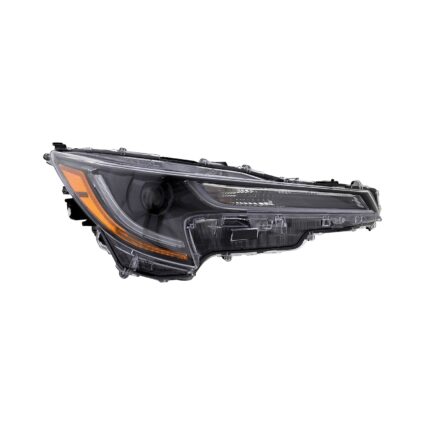 Headlight Assembly Composite Right USA Built CAPA for Toyota Corolla Sedan L Base LE Hybrid LE Hybrid XLE Hybrid SE XSE SE Hybrid XSE XLE Nightshade Hybrid Nightshade 2023–2024