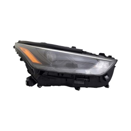 Headlight Assembly Composite Right w/o Bronze Edition Pkg CAPA for Toyota Highlander L LE XLE Hybrid LE Hybrid XLE 2022–2023