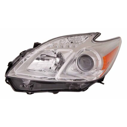 Headlight Lens Housing Left Halogen for Toyota Prius 2012–2015