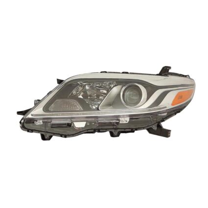 Headlight Lens Housing Left HID for Toyota Sienna 2015–2020