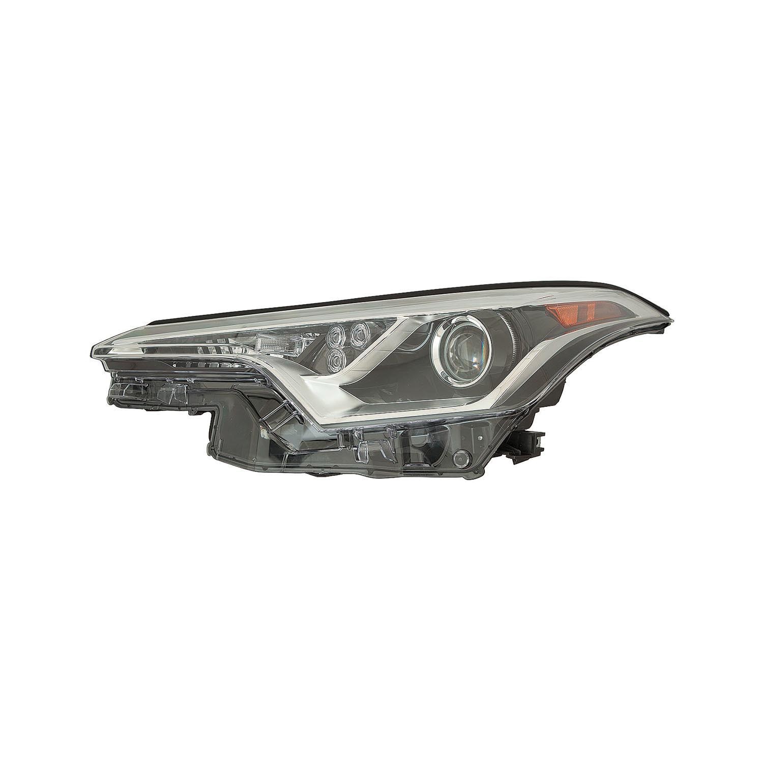 Headlight Lens Housing Left Turkey/Japan Built for Toyota C-HR 2018–2019